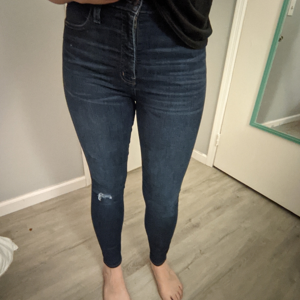 Madewell hi-rise skinny jeans
